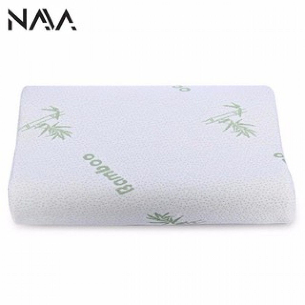 Bamboo Fiber Memory Foam Health Positive Neck Support Pillow Bamboo Fiber Memory Foam Health Positive Neck Support Pillow