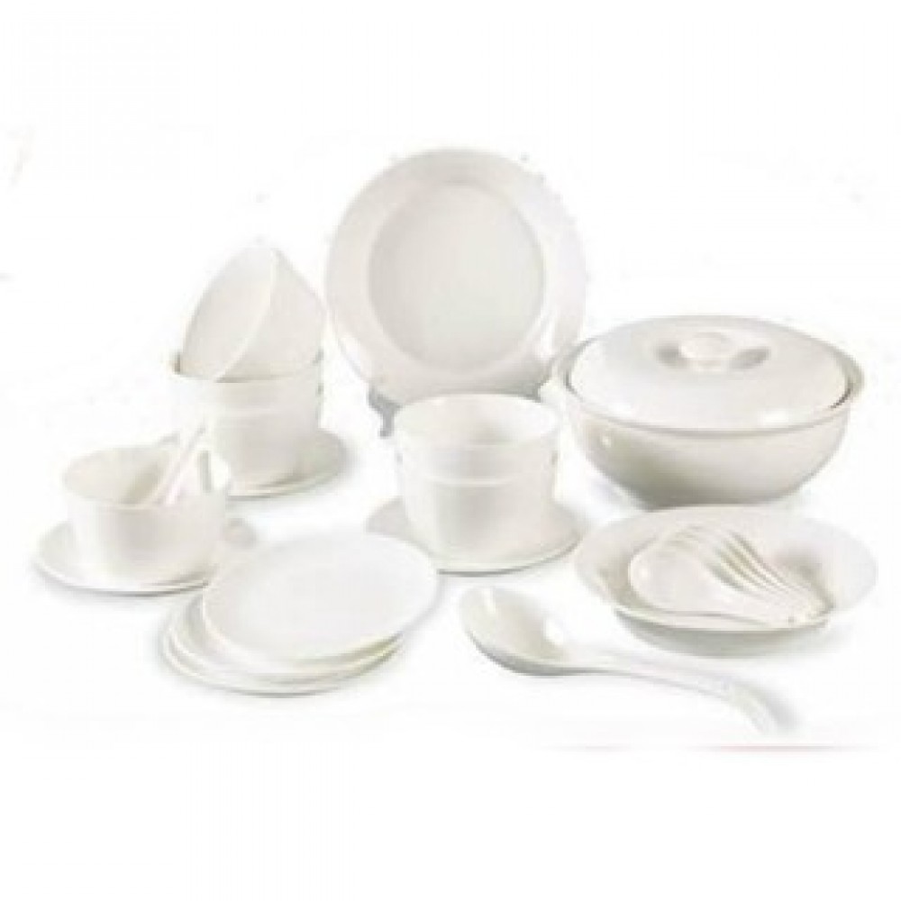 Elegant Ceramic Porcelain Dinnerware Set (23 Pcs) Elegant Ceramic Porcelain Dinnerware Set (23 Pcs)