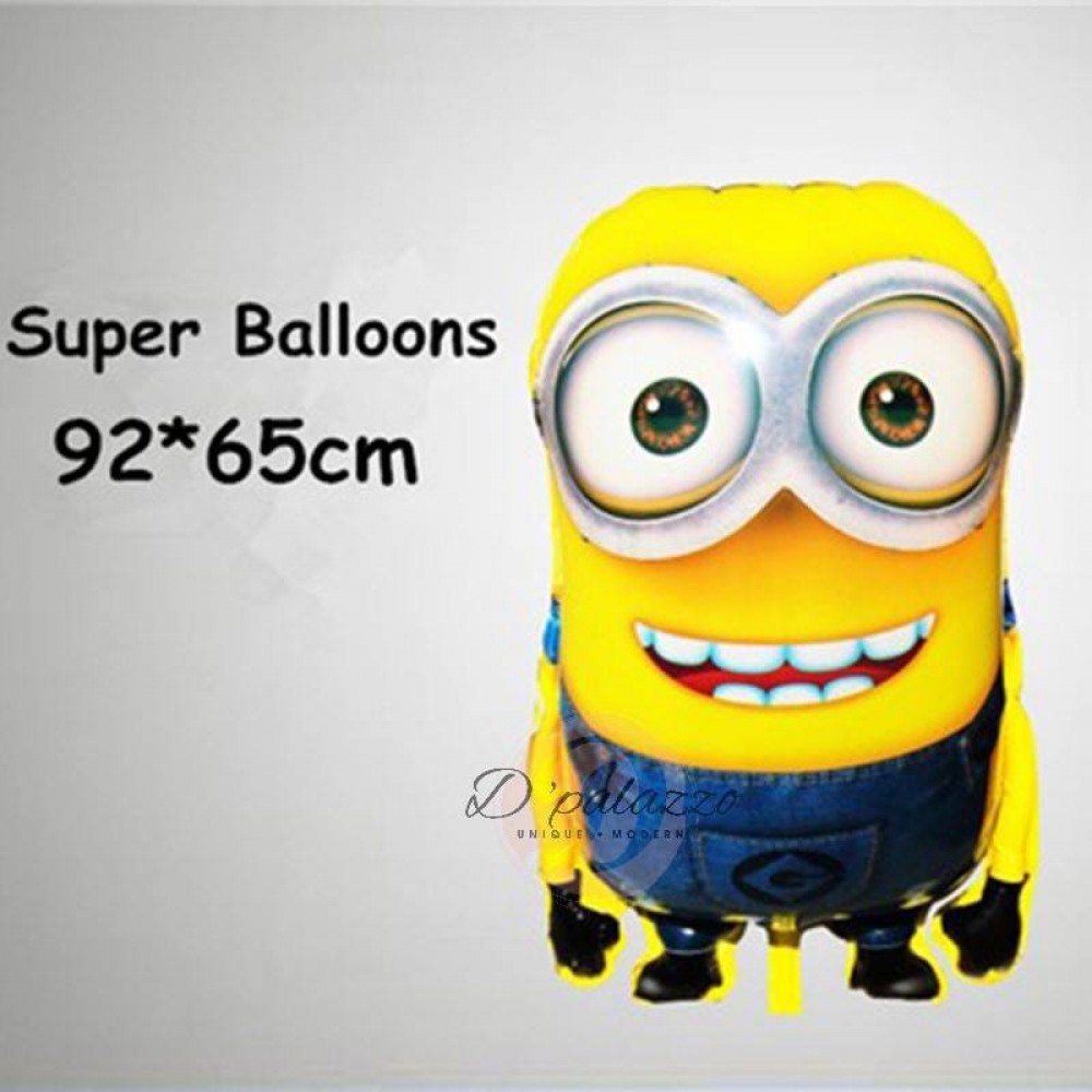 Minion Foil Balloon For Party Decoration Birthday Kid Cartoon Minion Foil Balloon For Party Decoration Birthday Kid Cartoon