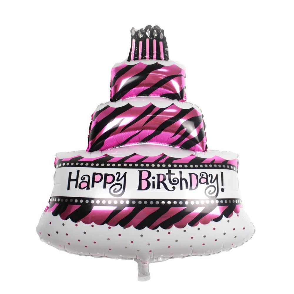 Happy Birthday Cake Balloon Foil Balloon For Birthday Party Decoration Happy Birthday Cake Balloon Foil Balloon For Birthday Party Decoration