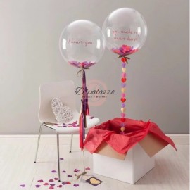 image of 18 inch 24 inch Clear Balloon Transparent Bubble Birthday Party Wedding Decor