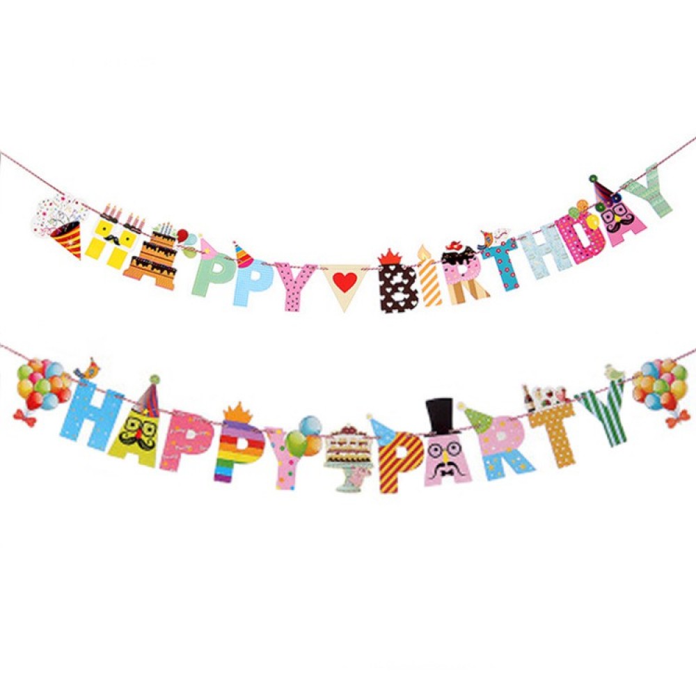 Happy Birthday Flag Mustache Bunting Flag Banner Flag Kids Birthday Party Happy Birthday Flag Mustache Bunting Flag Banner Flag Kids Birthday Party