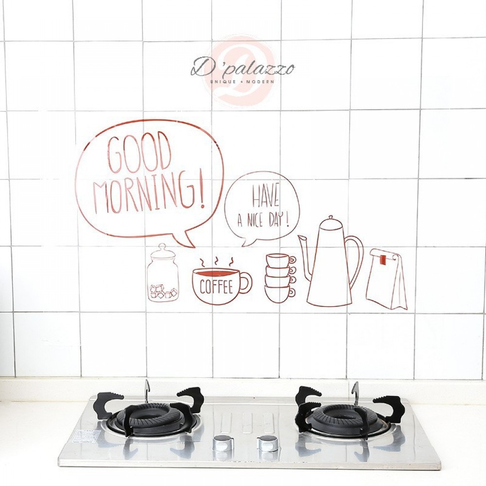 Kitchen Wall Sticker Wall Decoration Kitchen Wall Cover Transparent Oil Proof Kitchen Wall Sticker Wall Decoration Kitchen Wall Cover Transparent Oil Proof
