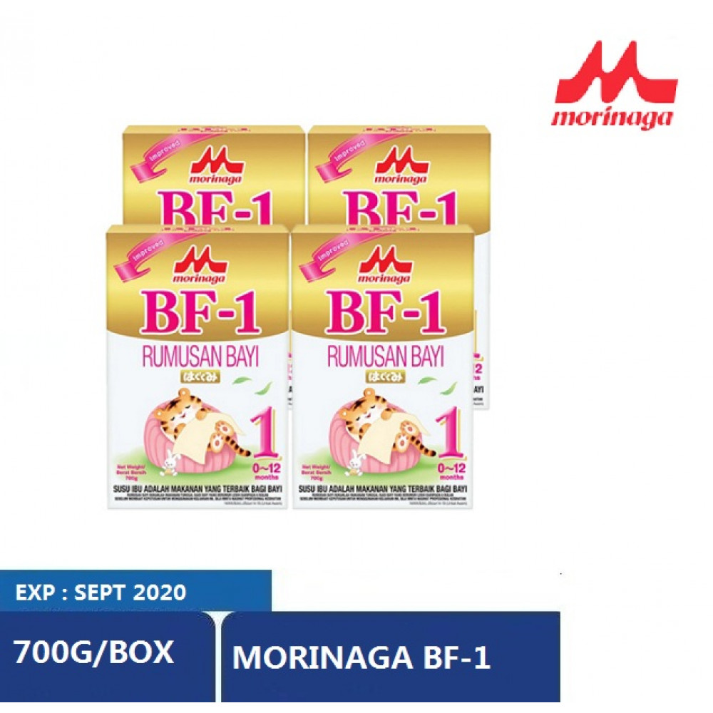 Morinaga BF-1(700g x 4 boxes) EXPIRED DATE NOV 2020 Morinaga BF-1(700g x 4 boxes) EXPIRED DATE NOV 2020