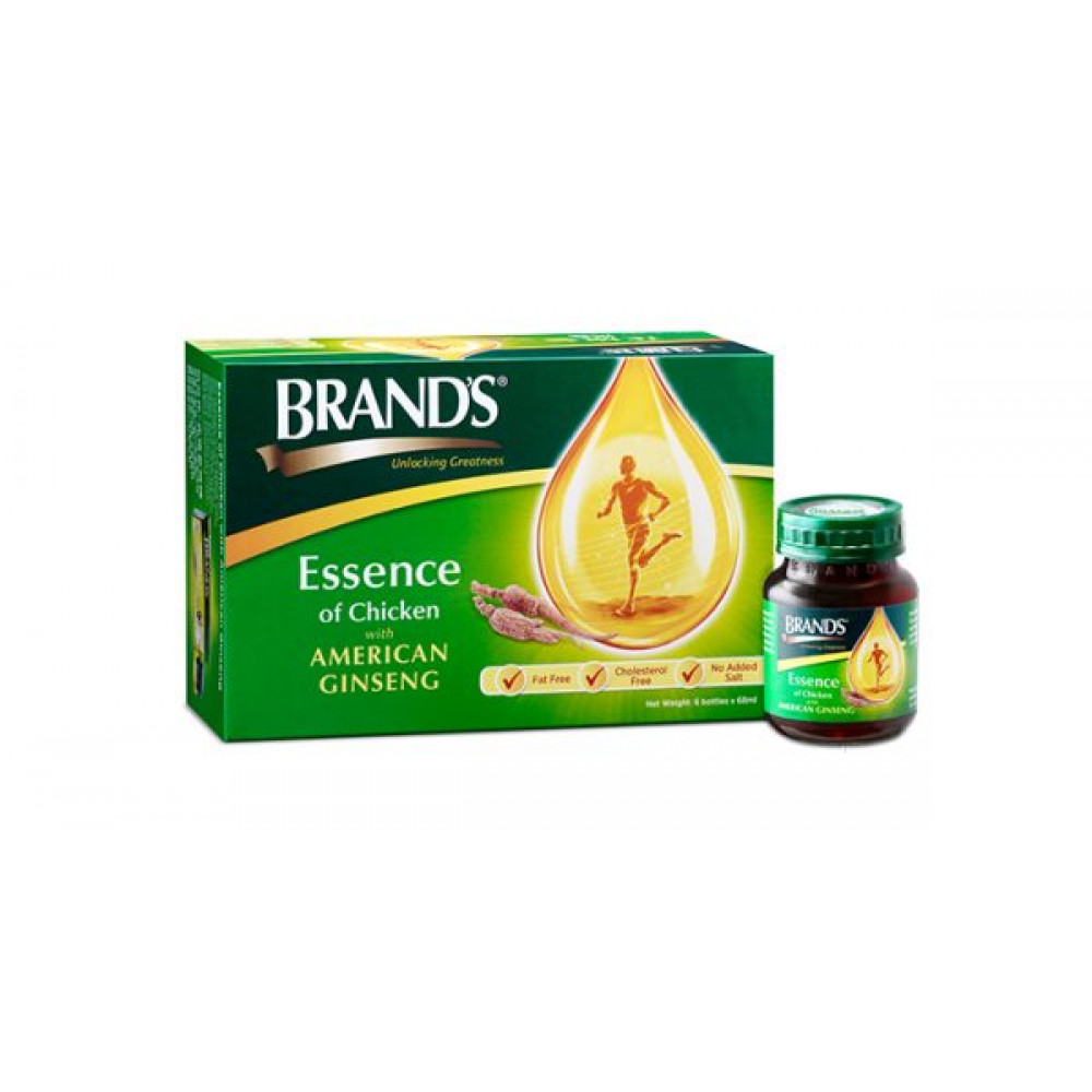Brands Essence of Chicken with American Ginseng 12X70G Brands Essence of Chicken with American Ginseng 12X70G