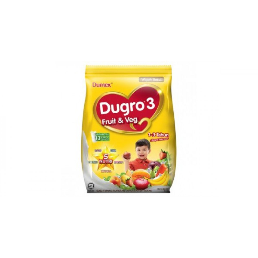 Dugro 3 Fruit & Vege 900g