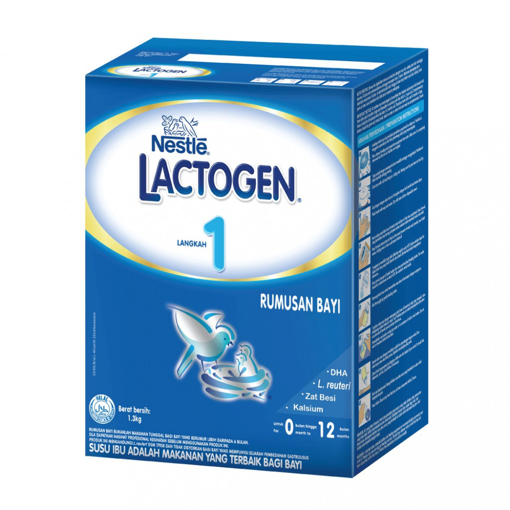 LACTOGEN STEP 1MILK POWDER 1.30KG LACTOGEN STEP 1MILK POWDER 1.30KG