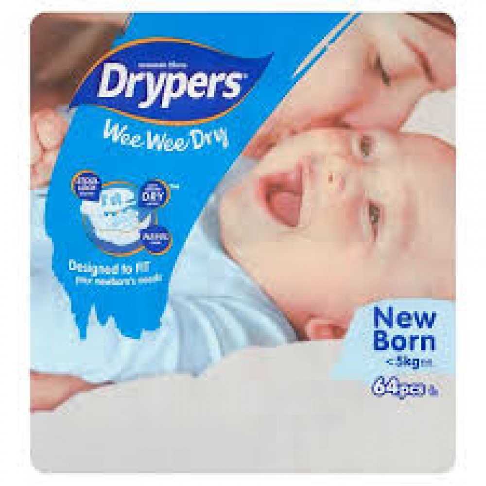 Drypers WeeWee NEW BORN Drypers WeeWee NEW BORN