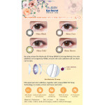 Horien Eye Secret 3 Months Color Lens (2 pieces/ 1 pair)(mix power)