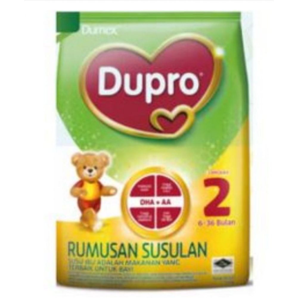 Dumex Dupro 2 (6-36 Mths) 900g Dumex Dupro 2 (6-36 Mths) 900g