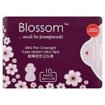 Blossom Pantyliners Ultra Thin Day/Night Use Wing Pad Stocks Replenished Monthly Basis