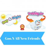 GOON FRIENDS PANTS (M54, L46, XL40 & XXL34) (DORAEMON)