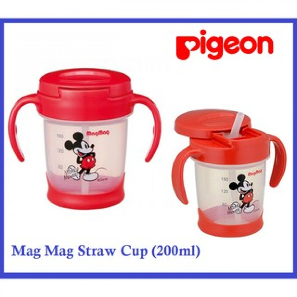 PIGEON MagMag Straw Cup - Mickey (200ml)
