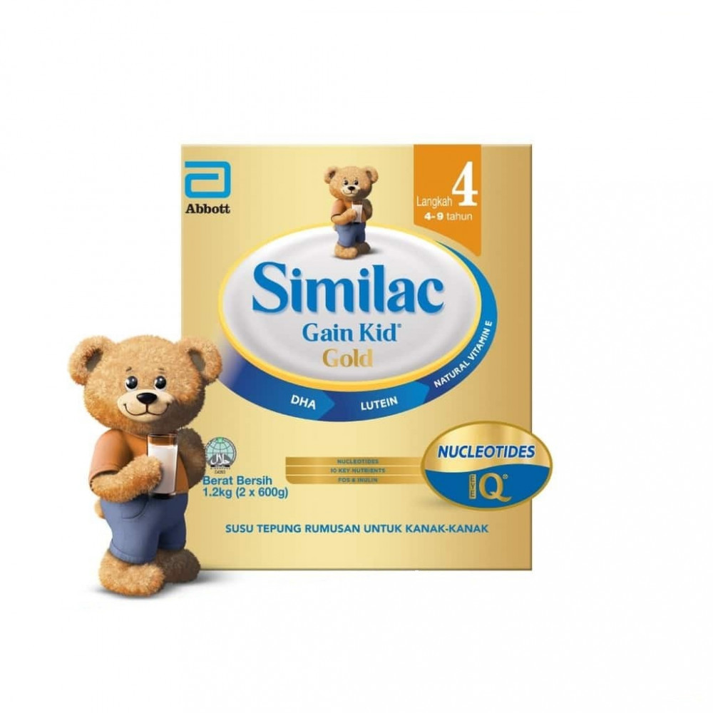 Similac Gain Kid GOLD Step 4 Milk Powder (49 Years) 1.8kg