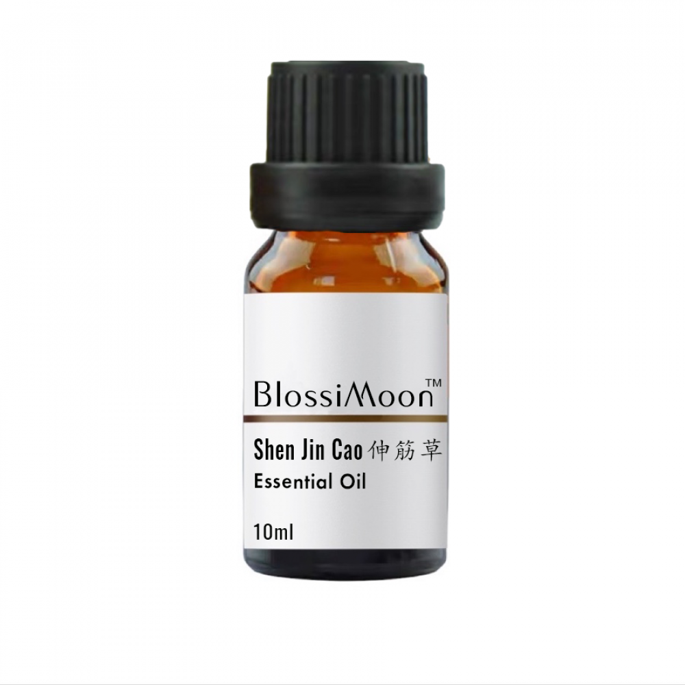 BlossiMoon Shen Jin Cao Essential Oil Undiluted 10ml 伸筋草精油