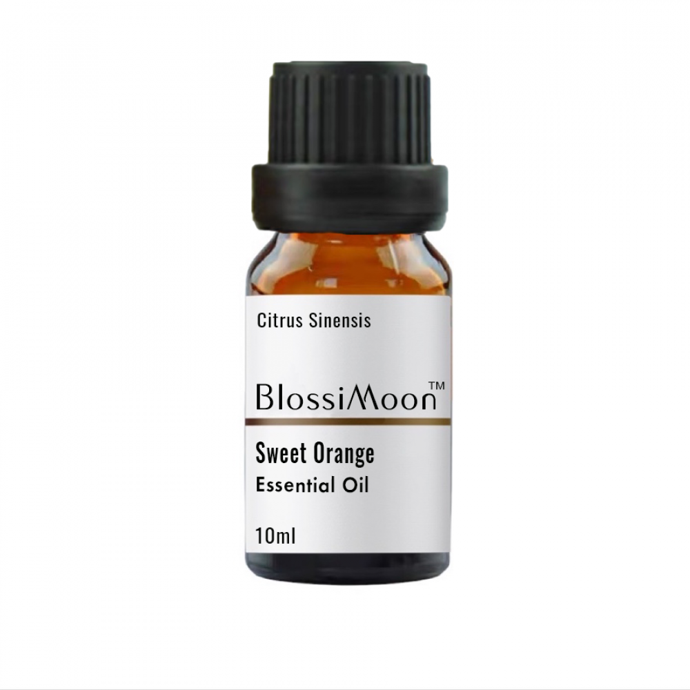 BlossiMoon Sweet Orange Essential Oil Undiluted 10ml