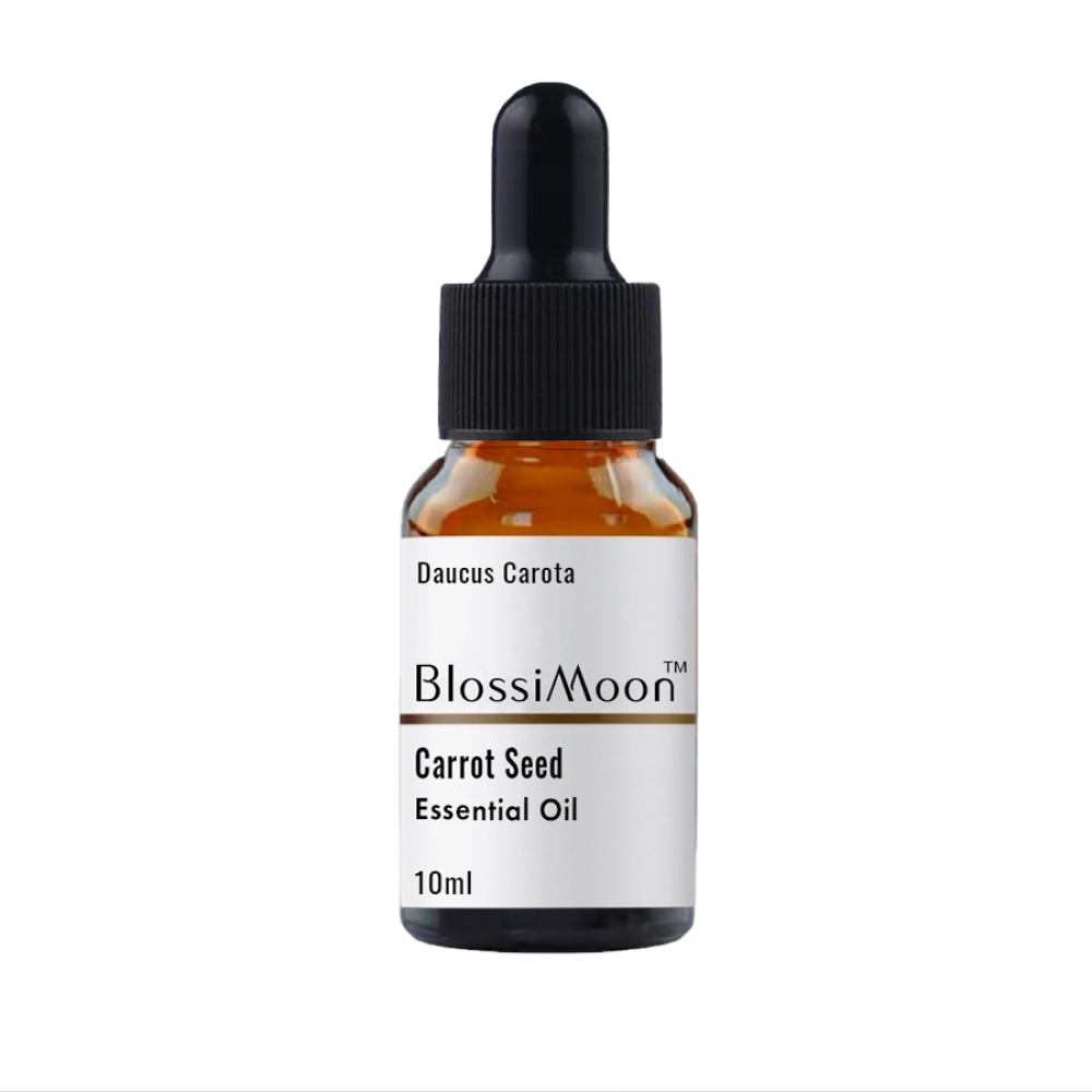 BlossiMoon Carrot Seed Essential Oil Undiluted 10ml BlossiMoon Carrot Seed Essential Oil Undiluted 10ml