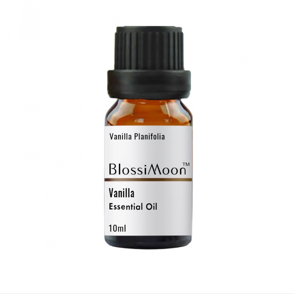 BlossiMoon Vanilla Essential Oil Undiluted 10ml BlossiMoon Vanilla Essential Oil Undiluted 10ml