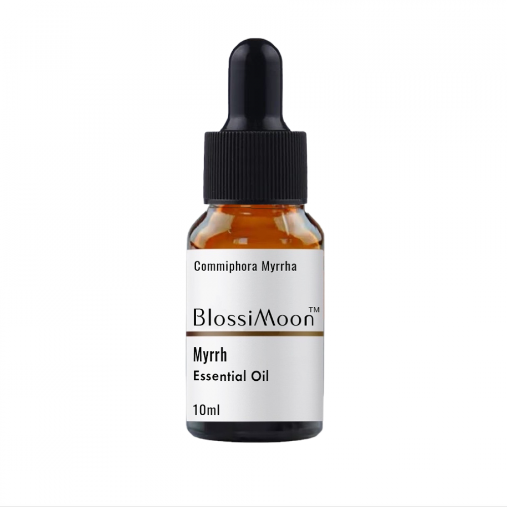 BlossiMoon Myrrh Essential Oil Undiluted 10ml