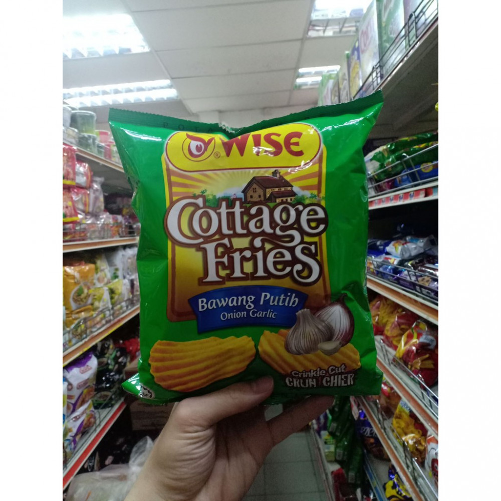 Wise Cottage Fries Bawang Putih Onion Garlic Crinkle Cut