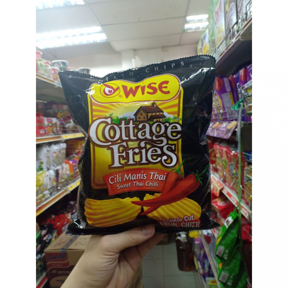 Wise Cottage Fries Cili Manis Thai Sweet Thai Chilli Crinkle Cut