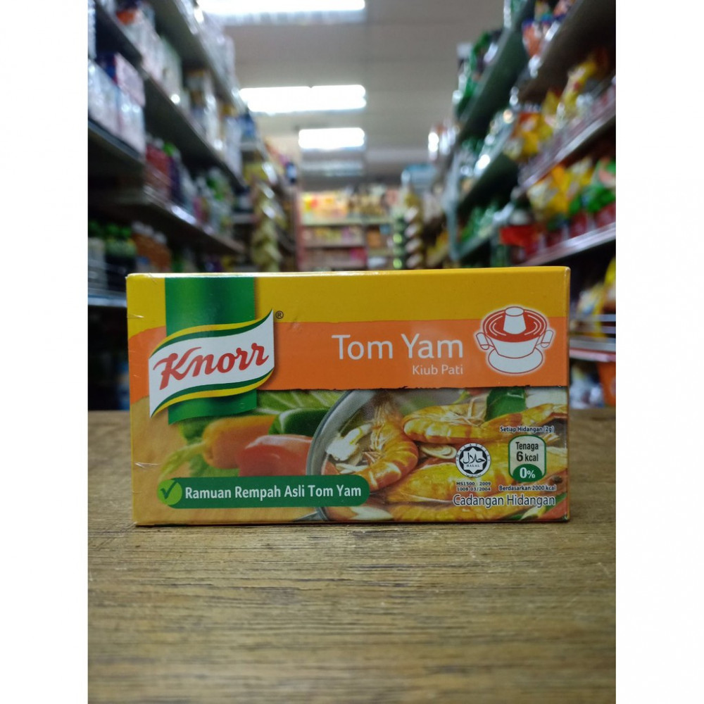 Knoss Tom Yum Kiub Pati Tom yam Soup Enhancer 酸辣汤味精 6Cubes Knoss Tom Yum Kiub Pati Tom yam Soup Enhancer 酸辣汤味精 6Cubes