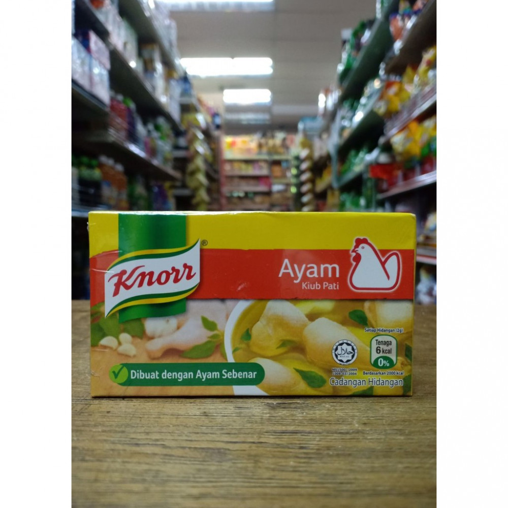 Knoss Ayam Kiub Pati Chicken Soup Enchancer 鸡肉汤味精 6Cubes Knoss Ayam Kiub Pati Chicken Soup Enchancer 鸡肉汤味精 6Cubes