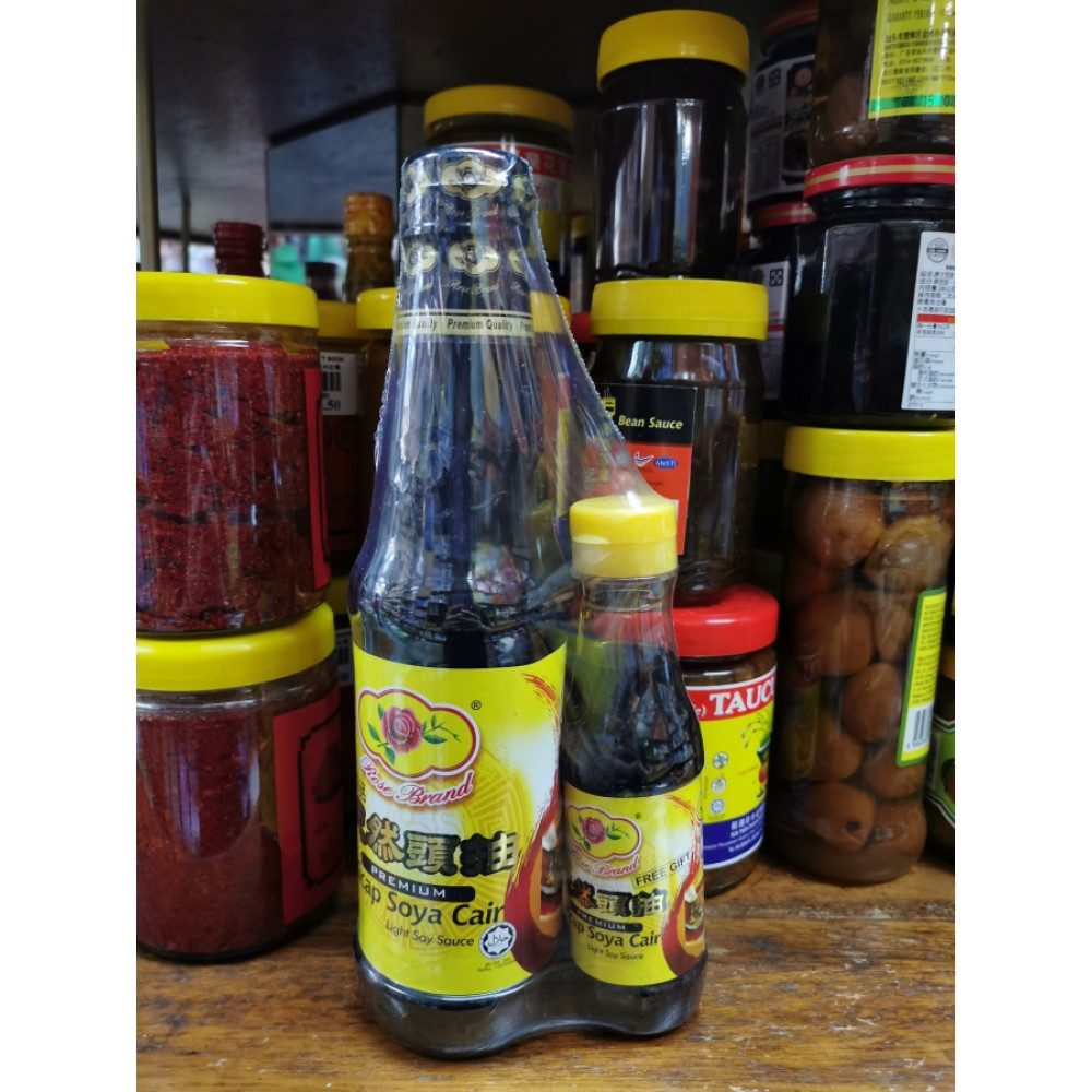 Rose Brand Light Soy Sauce 极品天然头抽 Rose Brand Light Soy Sauce 极品天然头抽