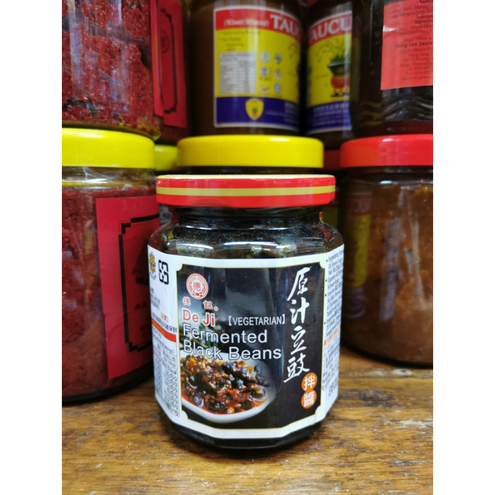 De Ji Fermented Black Beans 原汁豆鼓 (拌酱) 180g De Ji Fermented Black Beans 原汁豆鼓 (拌酱) 180g