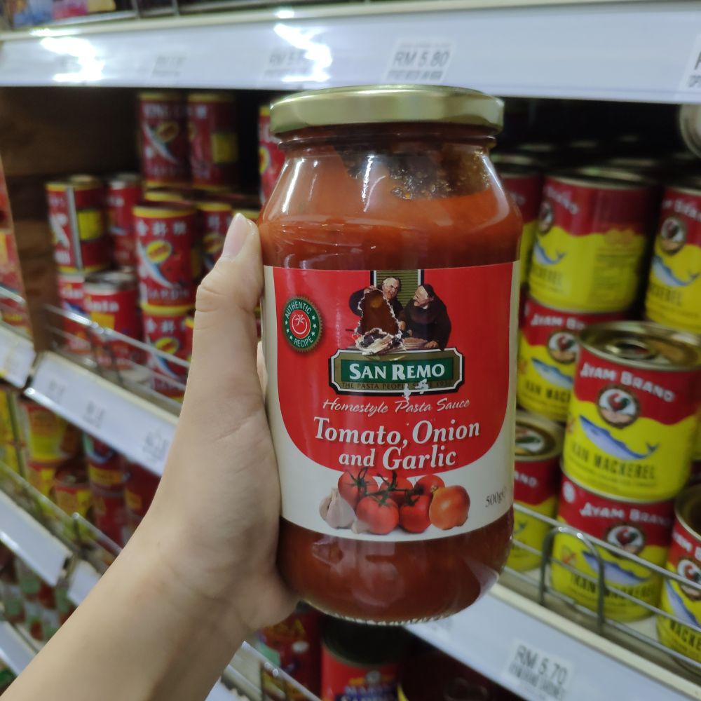San Remo Tomato,Onion and Garlic Homestyle Pasta Sauce 500GM San Remo Tomato,Onion and Garlic Homestyle Pasta Sauce 500GM