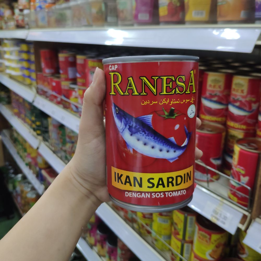 Ranesa Brand Sardines In Tomato Sauce 400GM Ranesa Brand Sardines In Tomato Sauce 400GM
