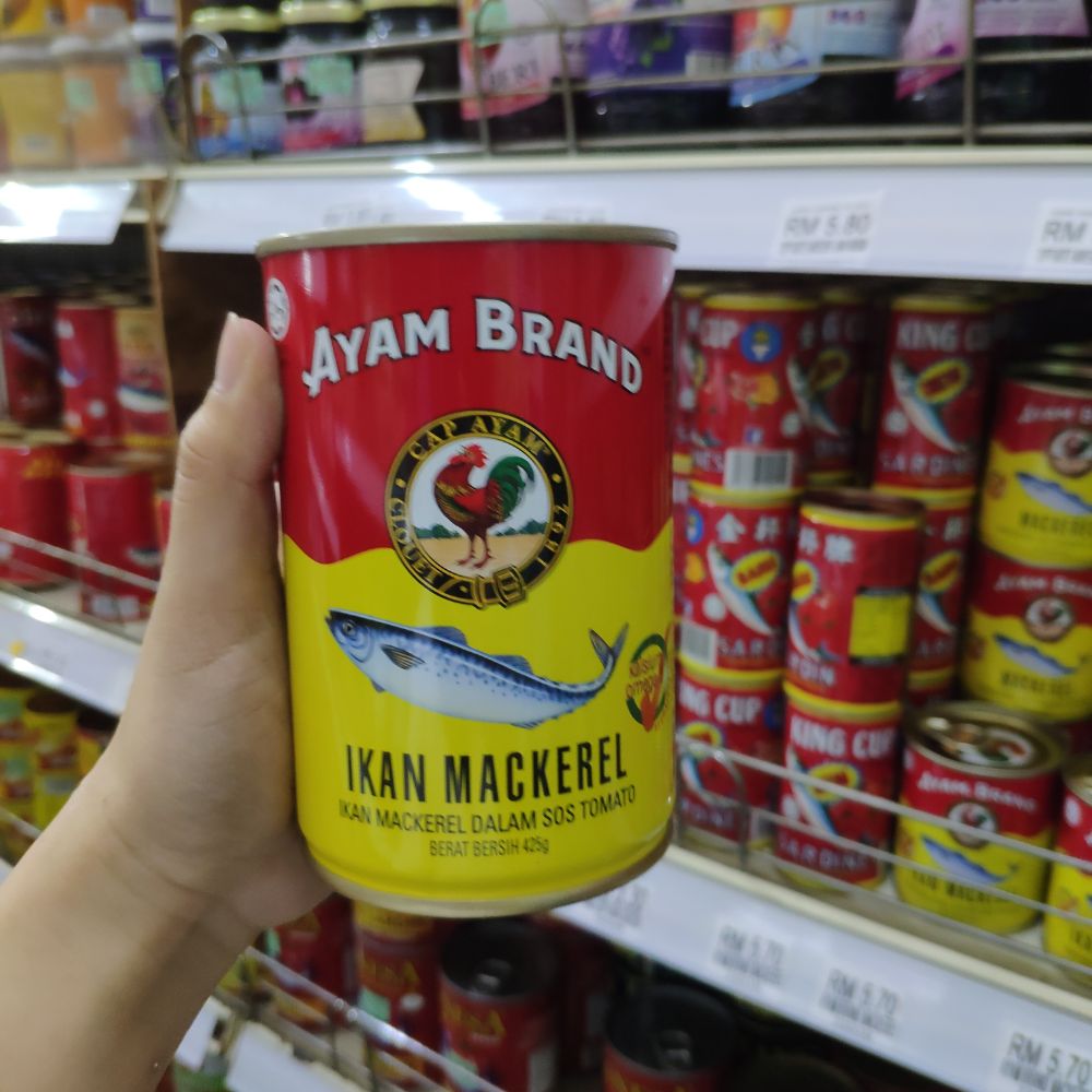 Ayam Brand Mackerel 425GM Ayam Brand Mackerel 425GM