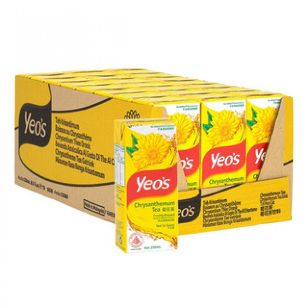 Yeo's Chrysanthemum Tea (24s x 250ml) 1 carton Yeo's Chrysanthemum Tea (24s x 250ml) 1 carton