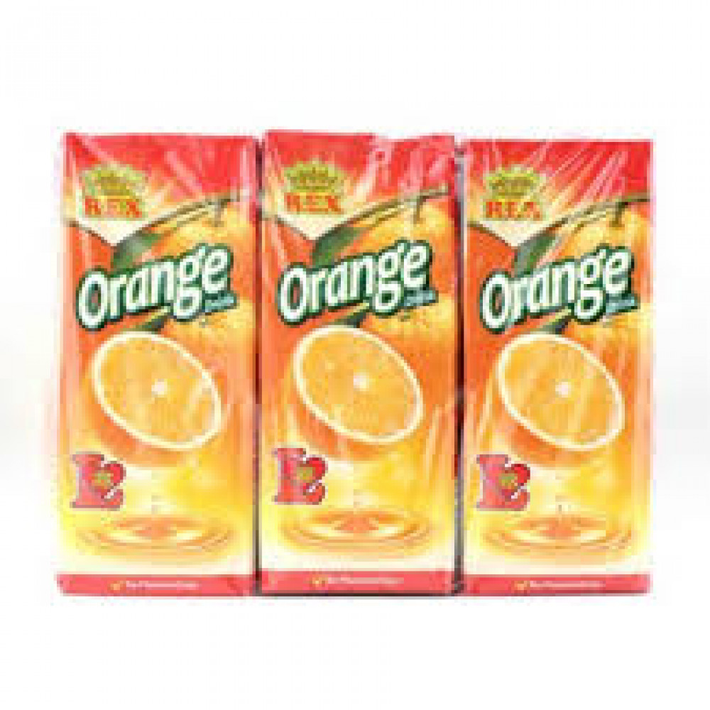 REX Orange Drinks (24s x 250ml) 1 carton REX Orange Drinks (24s x 250ml) 1 carton