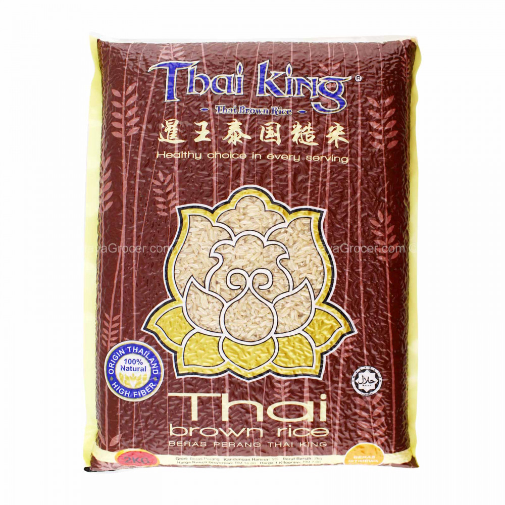 Thai King Thai Brown Rice 2kg Thai King Thai Brown Rice 2kg