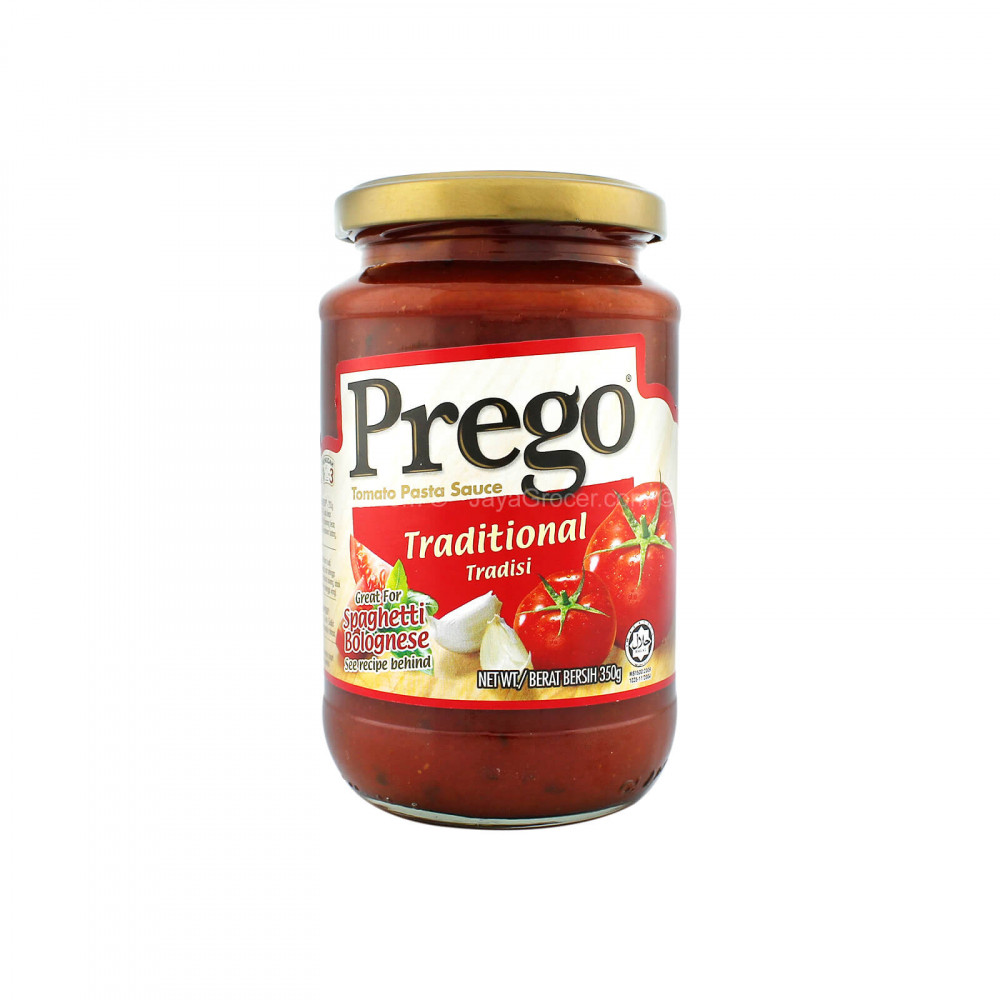 Prego Traditional Pasta Sauce 350g Prego Traditional Pasta Sauce 350g