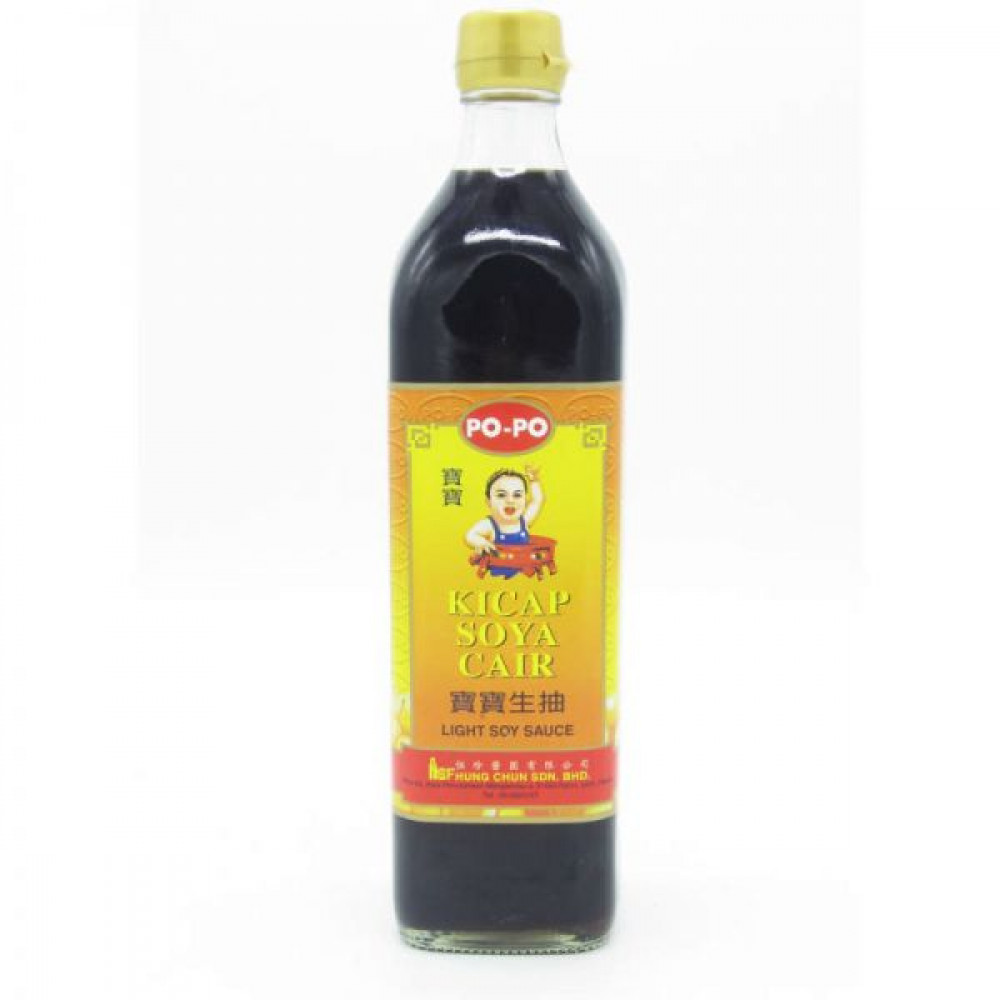 Popo Brand Light Soy Sauce 720ml Popo Brand Light Soy Sauce 720ml