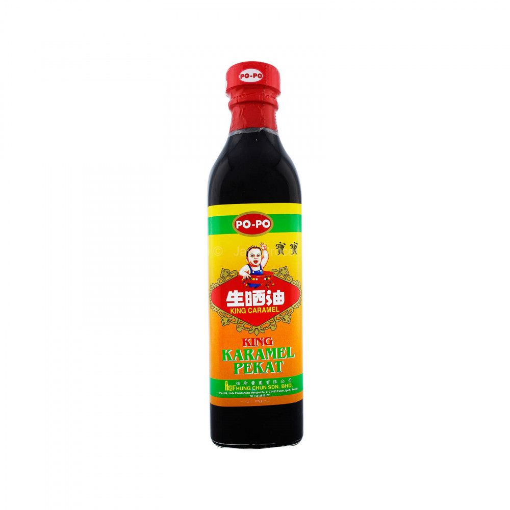 Popo Brand King Caramel Sauce 360ml Popo Brand King Caramel Sauce 360ml