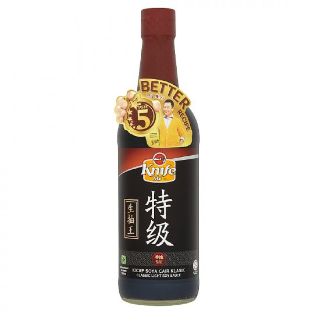 Knife Classic Light Soy Sauce 500ml Knife Classic Light Soy Sauce 500ml