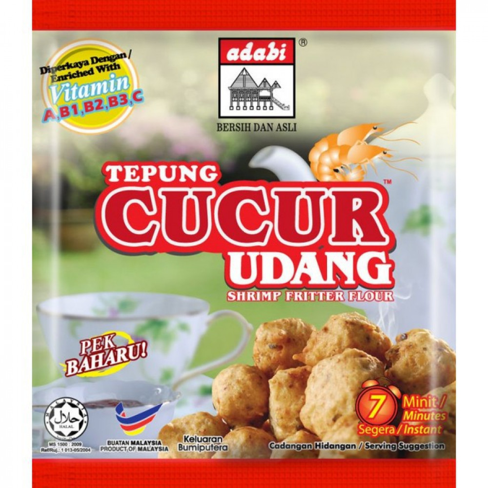 Adabi Tepung Cucur Udang (200g) Adabi Tepung Cucur Udang (200g)