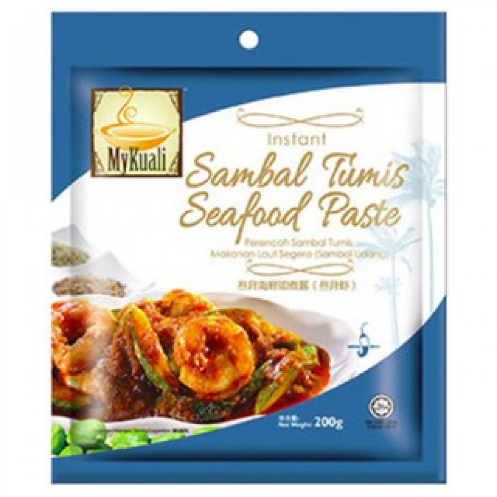 MyKuali Instant Sambal Tumis Seafood Paste 200g MyKuali Instant Sambal Tumis Seafood Paste 200g