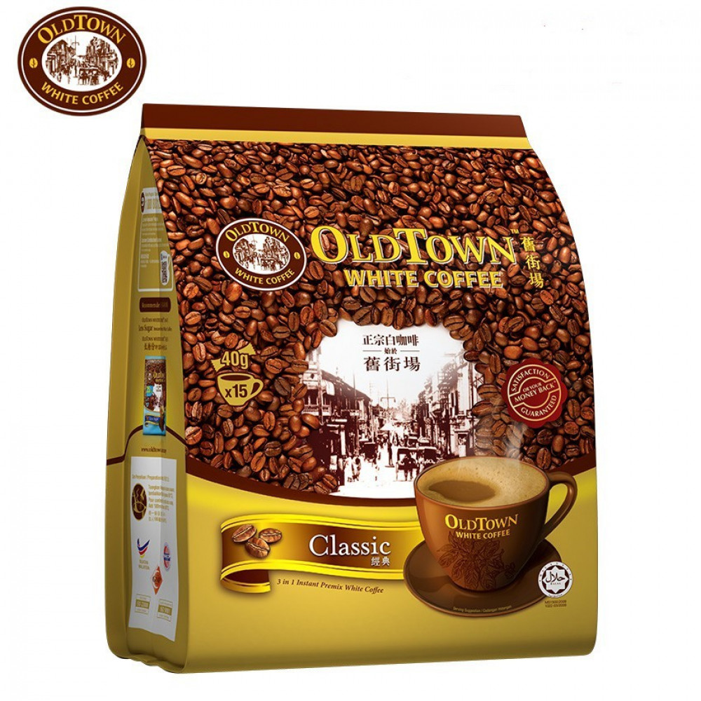 Old Town White Coffee Classic/Hazelnut 38gm X 15'S Old Town White Coffee Classic/Hazelnut 38gm X 15'S