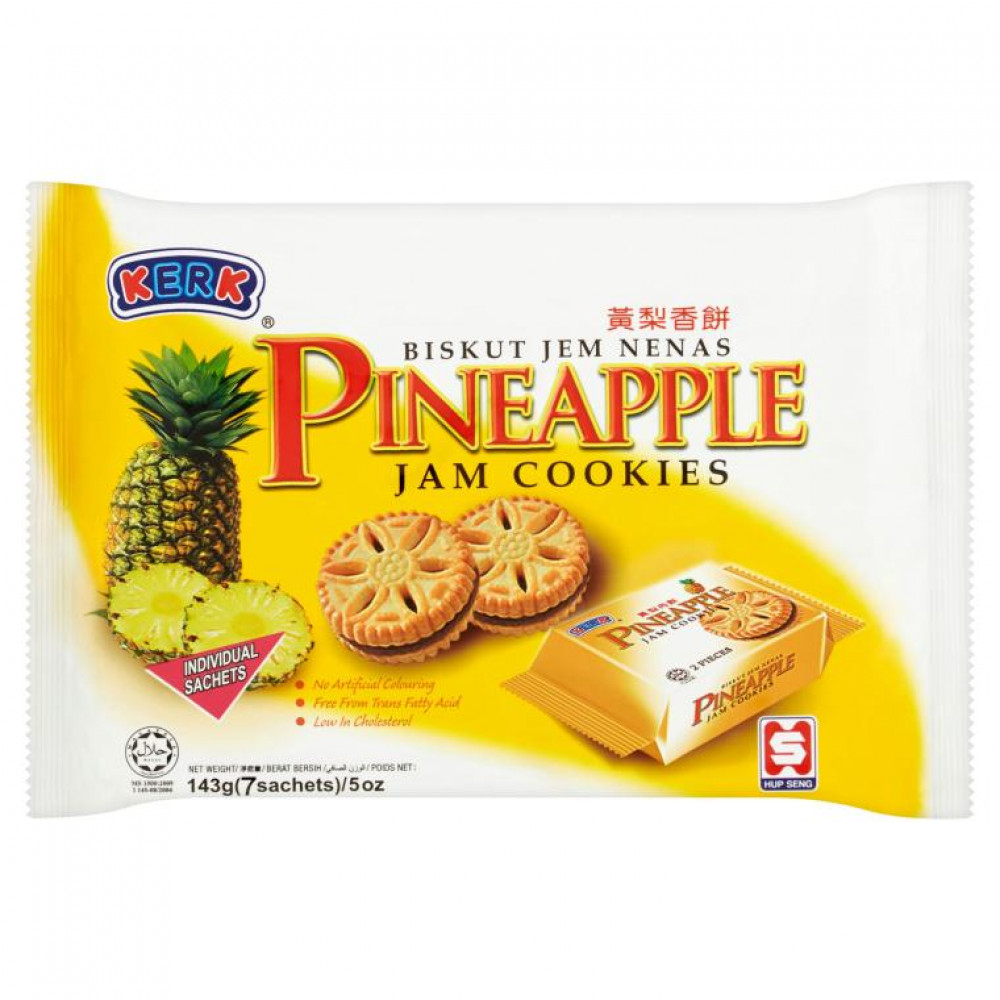 KerK Pineapple Jam Cookies 143g KerK Pineapple Jam Cookies 143g