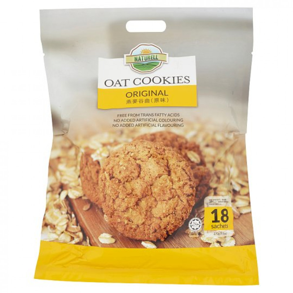 Naturell Original Oat Cookies 18 Sachets (270g) Naturell Original Oat Cookies 18 Sachets (270g)