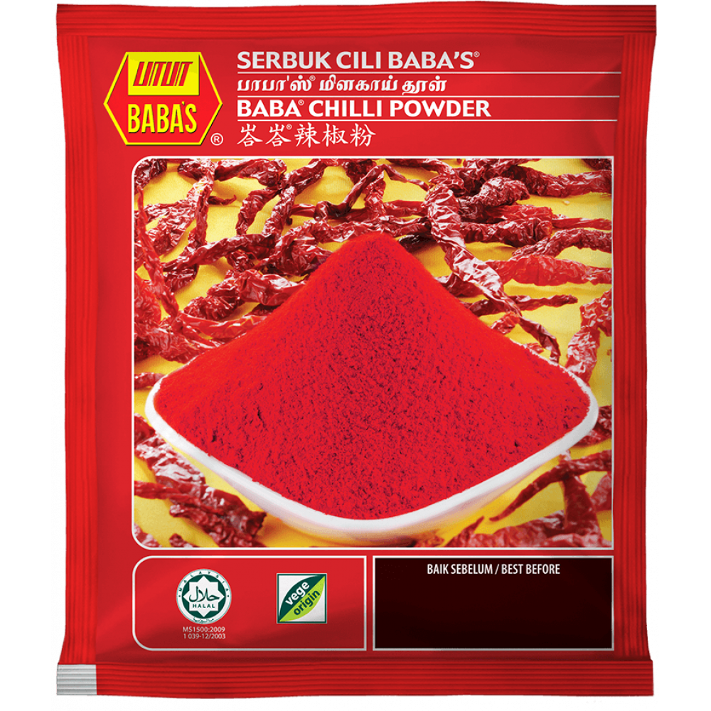 Baba's Brand Serbuk Cili 20G Baba's Brand Serbuk Cili 20G