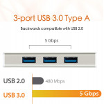 J5 Create USB 3.1 Type-C 3 Port Hub with VGA - JCH411