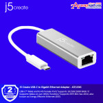 J5 Create USB-C to Gigabit Ethernet Adapter - JCE133G