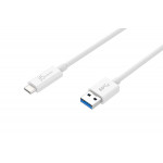 J5 Create USB3.1 Type-C to Type-A Cable / White - JUCX06