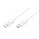 J5 Create USB2.0 Type-C to Micro-B Cable / White - JUCX09