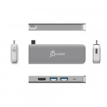 J5 Create USB-C UltraDrive Premium Kit (11-in-1) - JCD389